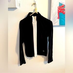 Vintage Lululemon Athletica Black and White jacket Size small Ptp 18inch